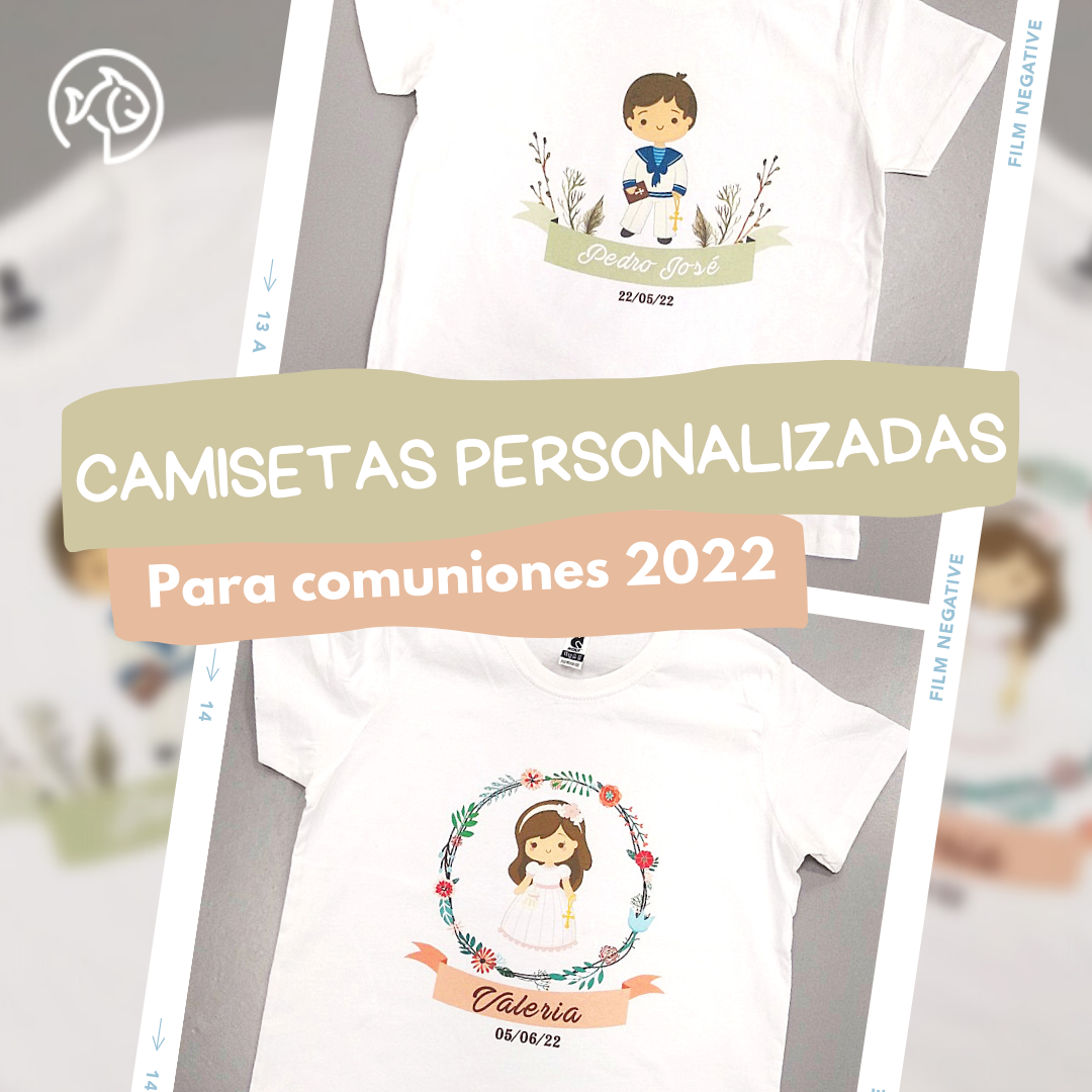 Camisetas para comuniones