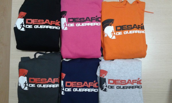 Desafío de guerreros-sudaderas y camisetas personalizadas