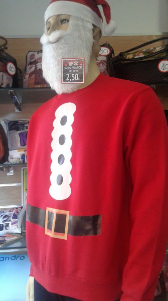 sudadera papa noel