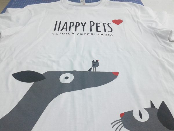 camisetas personalizadas Vets Happy Pets 