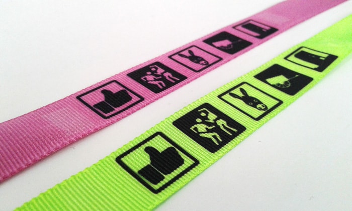 Pulseras de tela personalizadas