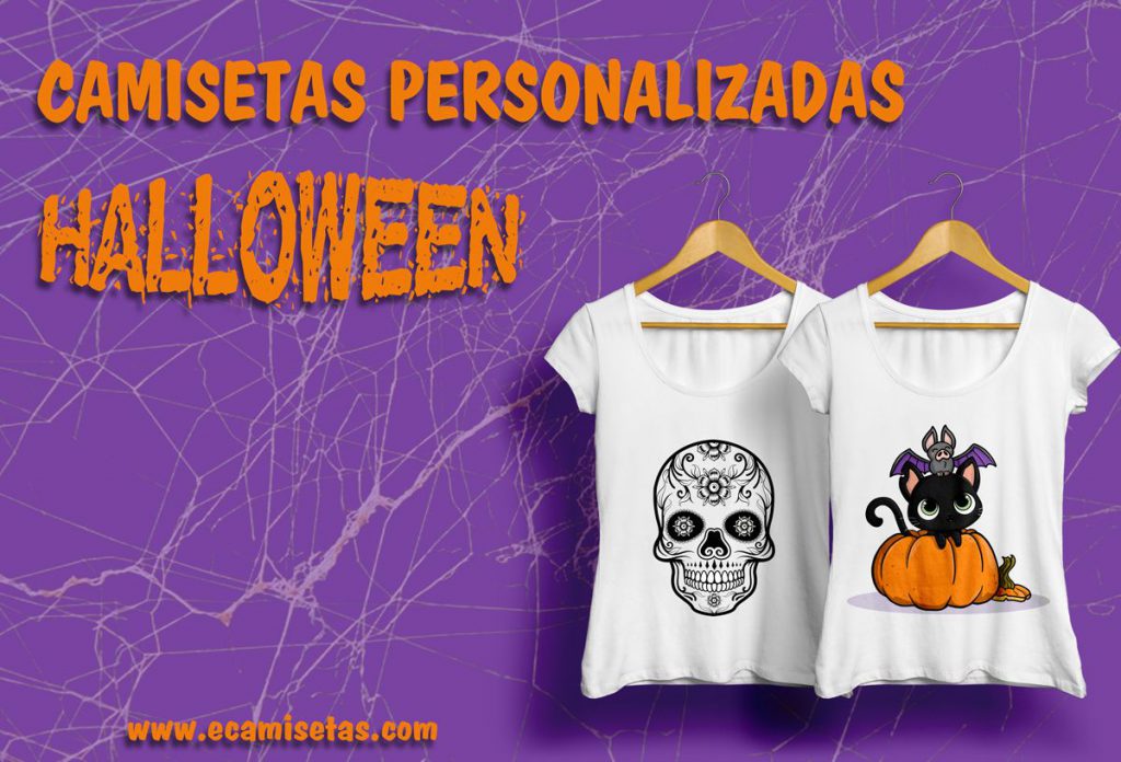 Camisetas para halloween personalizadas