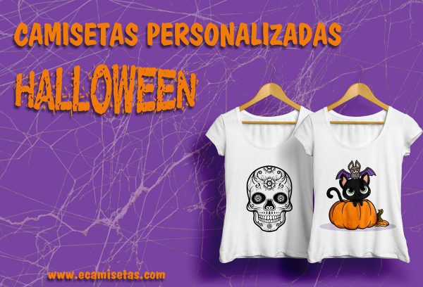 Camisetas para halloween personalizadas