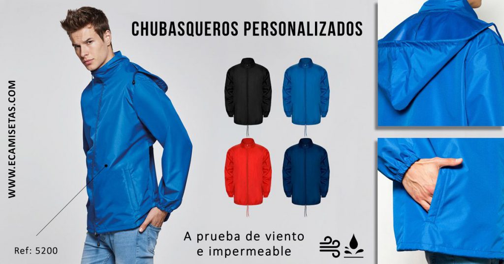 Chubasqueros promocionales