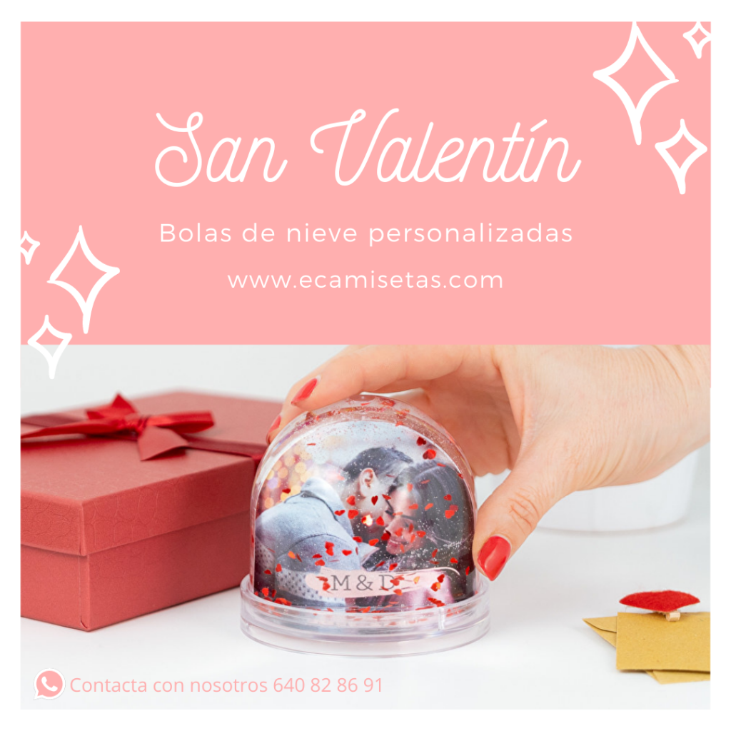bolas de nieve corazon - san valentin