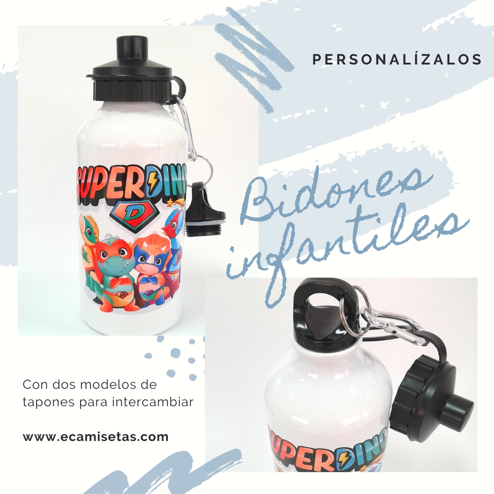 Bidon infantil personalizado