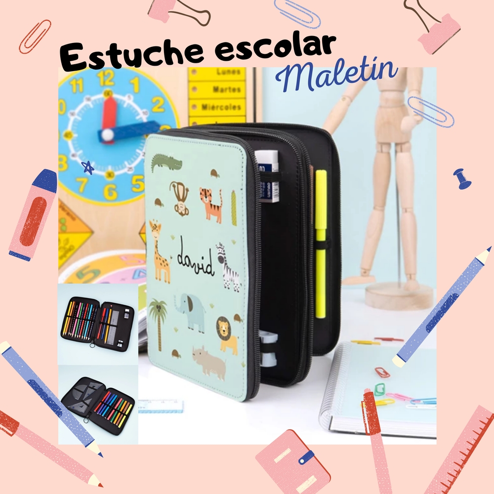estuche maletin personalizado