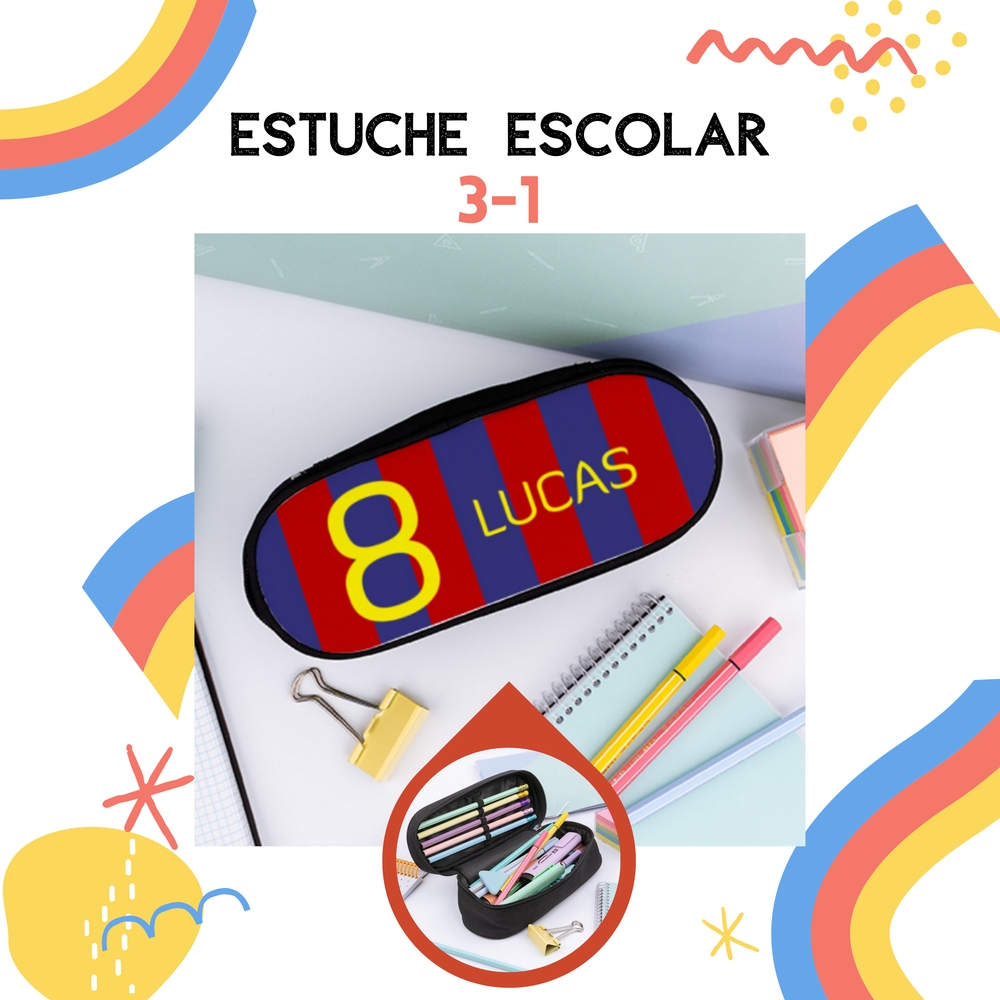 estuches para niños personalizados