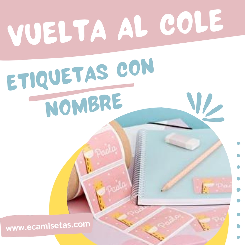 etiquetas con nombre personalizadas