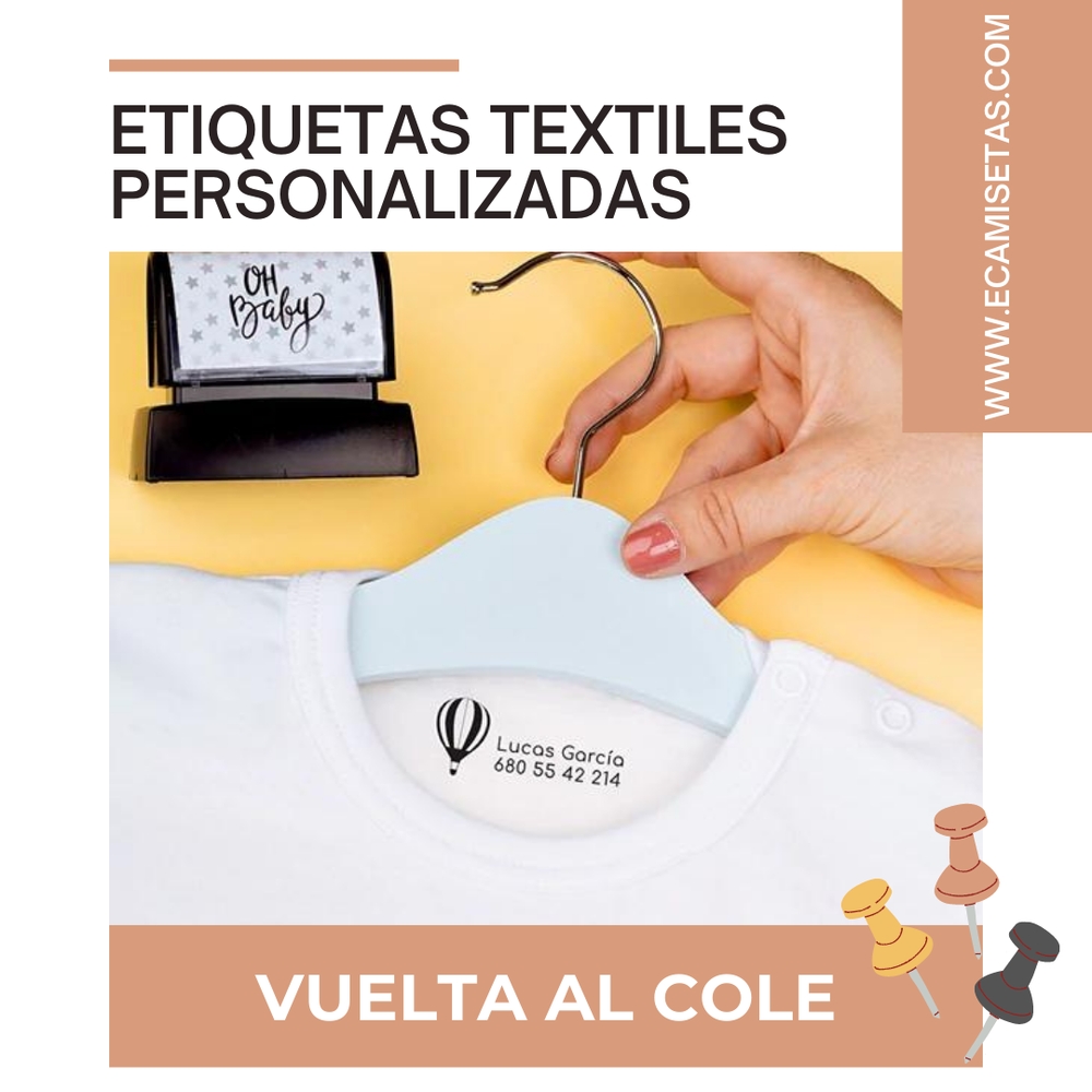 sellos textiles personalizados